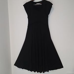 Peruvian Connection Long Dress L Sweeping Hem